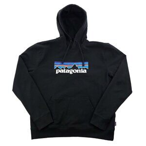 Patagonia Uprisal Hoodie Sweatshirt P-6 Mount Fitz Roy Logo Men's Large